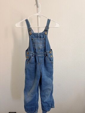 Like Vintage Kids Blue Denim Overalls - Classic Kids Bottoms